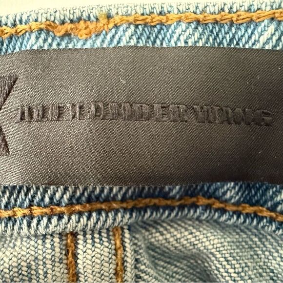 Denim X Alexander Wang Light Blue Straight Leg Jean Women 28 - Picture 6 of 9